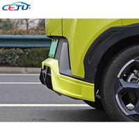 Kits de carrosserie ABS Tuning Pare-chocs avant Spoiler Chin Lip Splitter Diffuseur arrière pour BYD Dolphin Mini Surf Atto 1 Seagull 2023-2024