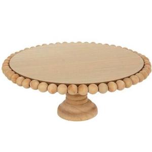 Soporte de pastel de madera de acacia con cubierta de cúpula de acrílico transparente Artículo decorativo para el hogar de la mejor calidad Artículo de lujo de madera Venta superior - Product Image 2