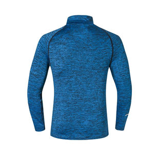 Sweat à capuche de course pour homme en polyester/coton imprimé numérique, couleur unie, respirant, coupe ample, vêtements de sport - Product Image 6