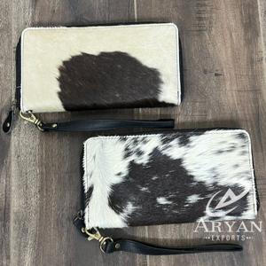 New 2025 Premium Quality Designer Cowhide Leather Clutch Genuine Leather Long Wristlet <b>Wallet</b> for Women <b>Zip</b> Around Clutch Purse - Product Image 1