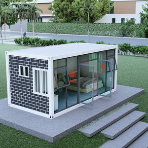 Contenedor prefabricado de 20 pies, contenedor ligero de 6m, casas de lujo de 20 pies para hotel - Product Image 3