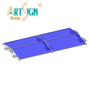 هيكل تثبيت الألواح الشمسية على السقف OEM ODM، طقم تركيب الألواح الشمسية على السقف، هيكل تثبيت للسقف المسطح |   لافتة فنية - Product Image 1