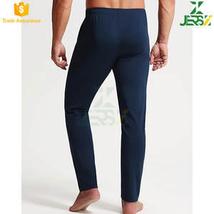 <b>Men's</b> 100% Cotton Lightweight Gym <b>Track</b> <b>Pants</b> Athletic Running Tapered Joggers <b>Zipper</b> <b>Pockets</b> Breathable Quick Dry Mid Waist - Product Image 5