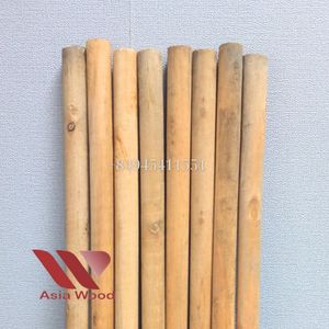 High Quality Elegant Eco-friendly Durable Eucalyptus Wood Broom Handle <b>Smooth</b> Finish Home Cleaning Dustpan Low Price No - Product Image 3