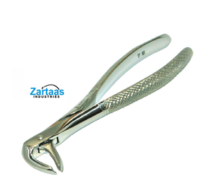 Fórceps de extracción de acero inoxidable de alta calidad para molares inferiores para niños Fig 73K exportadores y fabricante - Product Image 4