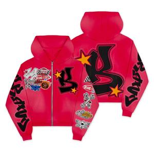 2026 nouveau personnaliser les sweats à capuche de haute qualité avec des conceptions de personnalisation créatives coupe décontractée qualité d'usure attrayante pour les hommes - Product Image 5