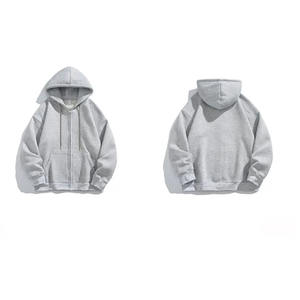 La mejor Sudadera con capucha de forro polar de algodón grueso para correr, Sudadera con parches de chenilla con logotipo personalizado informal, la mejor Sudadera con capucha sublimada - Product Image 2