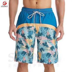 Pantalones cortos de playa con logotipo personalizado para hombre, bañadores transpirables, traje de baño de surf con impresiones de sublimación - Product Image 5