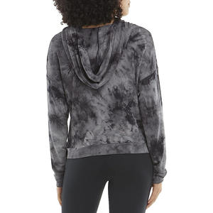 Sudadera de manga larga con estampado de tinte de corbata para mujer, ropa de calle, sudaderas con capucha con tinte de corbata estampada para mujer de alta calidad - Product Image 5