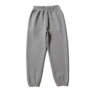 Autumn Winter New Casual Canvas Fabric Cotton Fleece-Lined Unisex <b>Pants</b> Simple Solid Color Zipper Pocket Sweatpants - Product Image 3