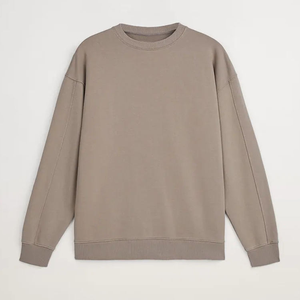 Sweat-shirt à col rond pour homme en coton lourd 100% Qualité de luxe Designer Streetwear surdimensionné Sweat-shirts à capuche grande taille - Product Image 4