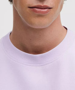 Sweat-shirt en molleton de coton épais pour hommes de qualité supérieure à bordure côtelée Streetwear Ras du cou Design personnalisé OEM Branding Bulk Wholesale - Product Image 4