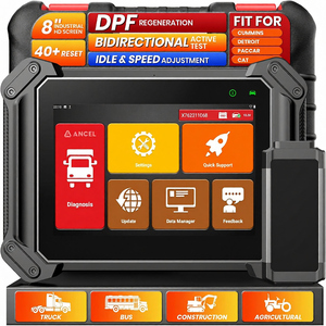เครื่องสแกนรถบรรทุกหนัก V6HD, การทดสอบแบบสองทิศทาง, การรีเจน DPF - Product Image 1