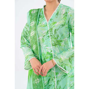 Conjunto de Traje de 3 Piezas Estampado para Mujer con Dupatta CLP-52243 - Product Image 1