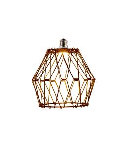 Transformable Gold Cage-Type LED <b>Ceiling</b> <b>Light</b> E27 4W 3000K 240Lm (F-Bright 2509007-D) - Product Image 1