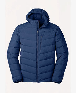 Unisex Custom Puffer Bomber <b>Jackets</b> Quilted Zip Winter Outdoor <b>Jacket</b> With Breathable Bubble <b>Padding</b> <b>Hooded</b> Collar Wholesale - Product Image 4