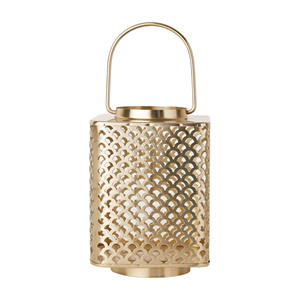 Best Selling Golden Die Cutting Finished <b>Hanging</b> Lantern For Home Decor Hotel And Restaurants In Wholesale price - Product Image 1