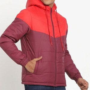 2023 Custom Men's Puffer <b>Jacket</b> High Quality Canvas Fabric Winter <b>Mandarin</b> <b>Collar</b> Casual Style Plus Size Breathable OEM Service - Product Image 2
