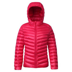 แจ็กเก็ตขนเป็ดมีฮู้ดสำหรับผู้หญิงคุณภาพสูงสั่งทำผ้าฝ้ายระบายอากาศได้ดีมีหลายรูปแบบให้เลือก - Product Image 4