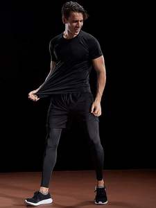 100% Polyester Knitted <b>Tshirt</b> Moisture Wicking Custom Logo Print Customizable Blank <b>Tshirt</b> Fabric for Sublimation <b>Transfer</b> Print - Product Image 6