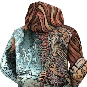 Fournisseur pakistanais de sweats à capuche pour hommes en sublimation, hiver, 100% coton, design personnalisé, streetwear, nouvelle mode, haute qualité - Product Image 6