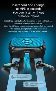 DX-13 originale TWS Auricolari auricolari senza fili con cancellazione del rumore BT v5.3 cuffie sportive per Xiaomi <span class=keywords><strong>Huawei</strong></span> Apple smartphone - Product Image 5