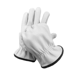 Gants de conduite en cuir de style course gants de moto avec demi-doigt coupé appel sportif poignée légère et ajustement de style vintage - Product Image 3