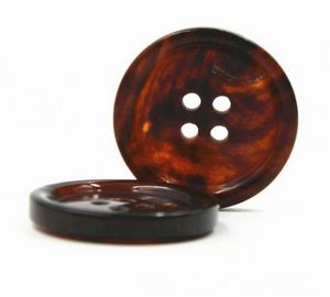 Chất Lượng Cao Cao Cấp Nút Khoảng Trống Trắng Trâu Xương Thể Thao Sừng Nút Cho Hàng May Mặc Trang Trí Có Thể Giặt Đánh Bóng Cho Ưa Thích - Product Image 2