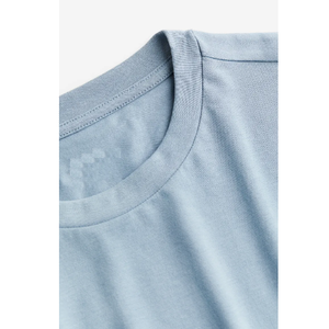 2024 T-shirt à manches longues basique lourd pour hommes pur coton coupe ample taille personnalisée couleur unie conception vierge pour l'exportation BD - Product Image 4