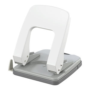 Perforadora de Dos Orificios Comix B2912, Capacidad Máxima de 35 Hojas, Acero Inoxidable, Color Blanco, Orificios de 6 mm, Perforadora de Alta Calidad, Fácil de Usar para Estudiantes Escolares - Product Image 1