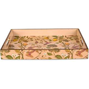 Bandeja de Madera Impresa, Precio de Fábrica, Mejor Calidad, Bandeja de Servicio de MDF Esmaltado de Lujo, Tamaño Personalizado para Decoración de Mesa de Hotel y Hogar - Product Image 2