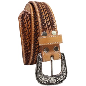 Hebilla de Metal de aleación respetuoso con el medio ambiente, cuero de vaca, estilo occidental, cinturón completamente tallado, correa de vaquero, fabricante al por mayor - Product Image 2