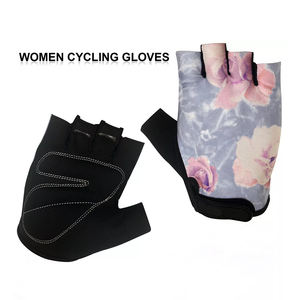 Gants de vélo Gants de vélo demi-doigts Gants respirants antidérapants absorbant les chocs pour hommes et femmes - Product Image 2