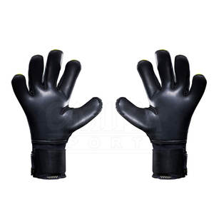 Gants de football en cuir respirants professionnels de haute qualité avec doigts de protection pour gardiens de but pour l'entraînement sportif - Product Image 2