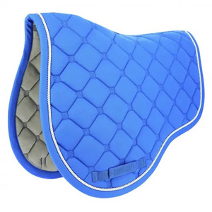 Vente en gros d'ensemble équestre élégant Ensembles de tapis d'équitation Tapis de selle de cheval personnalisé pour chevaux Tapis de selle de dressage - Product Image 2