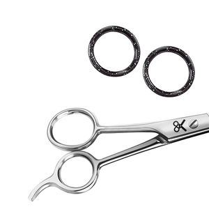 กรรไกรช่างตัดผมด้ามจับยาว6นิ้วทำจากสเตนเลสสำหรับมืออาชีพพร้อมฟัน28ซี่คุณภาพสูงสำหรับร้านเสริมสวยและใช้ในบ้าน - Product Image 3