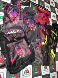 7v7 Compression Jersey Shorts with Complete Uniform Set <b>Headbands</b> Sleeves Helmet Bag Jacket Legging-American <b>Football</b> Wear - Product Image 4