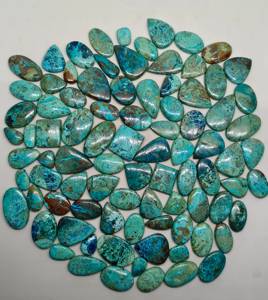 Top vente Chrysocolle Cabochon mélange forme Chrysocolle pierres précieuses en gros Lot de Cabochon Chrysocolle Lot fabrication de bijoux à la mode - Product Image 3
