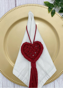 Accessoire cœur macramé - Product Image 2