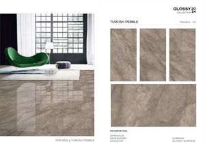 60*120mm línea dorada de lujo alto brillo 600x1200mm azulejo de cuerpo completo esmaltado pulido porcelana mármol piedra piso pared azulejos - Product Image 1