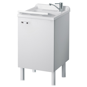 Unità Bagno Prefabbricata Arcobaleno, Unità Lavanderia Interna 45x50x85 cm - Product Image 1