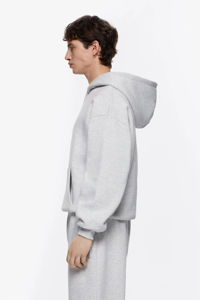 Vêtement décontracté, logo personnalisé, streetwear, surdimensionné, grande taille, impression par sublimation, pantalon de jogging à capuche uni, poids lourd, manches courtes, homme - Product Image 4