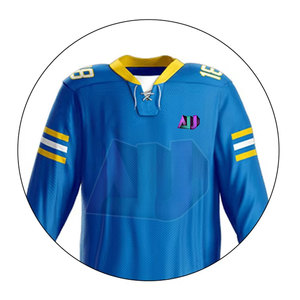 Uniformes de Hockey sobre Hielo Ligeros y Duraderos 2025, Servicio OEM, Conjuntos con Tela Transpirable que Absorbe la Humedad, Diseño Personalizable - Product Image 4