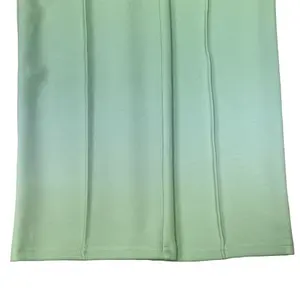 Pantalon long élégant à jambe large et style Pintuck pour filles fabriqué à Taiwan - Product Image 5