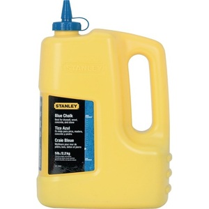Stanley 1000g Blue Plastic Bottle <b>Chalk</b> Line - Product Image 1