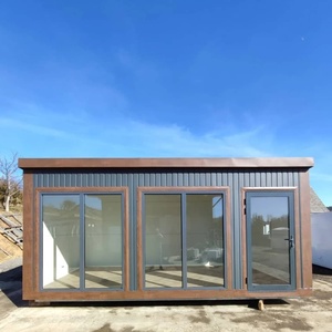 Casa Contenedor Prefabricada de 20 pies, Estructura de Acero, Cabina Modular, Panel de Madera, Estructura de Panel Sándwich - Product Image 1