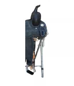 Selles Western en cuir pur de style anglais de haute qualité faites à la main de l'exportateur indien pour l'équitation - Product Image 2