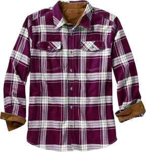 Chemise à manches longues en flanelle de coton pour hommes, vêtements de travail d'extérieur décontractés à carreaux, logo personnalisé OEM, marque privée en vrac - Product Image 4