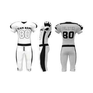 Uniforme de football américain confortable et léger de meilleure qualité Sublimation évacuant l'humidité respirante faite au Pakistan - Product Image 1