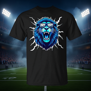 Camiseta Promocional Lightning de Fútbol Americano Lions para Hombre y Mujer - Product Image 3